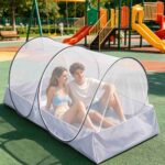 Full-body mosquito net Gray Side-Opening Mosquito Net