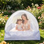 Full-body mosquito net Gray Side-Opening Mosquito Net