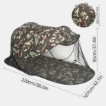 Tent UFO-shaped Jungle Camouflage Tent